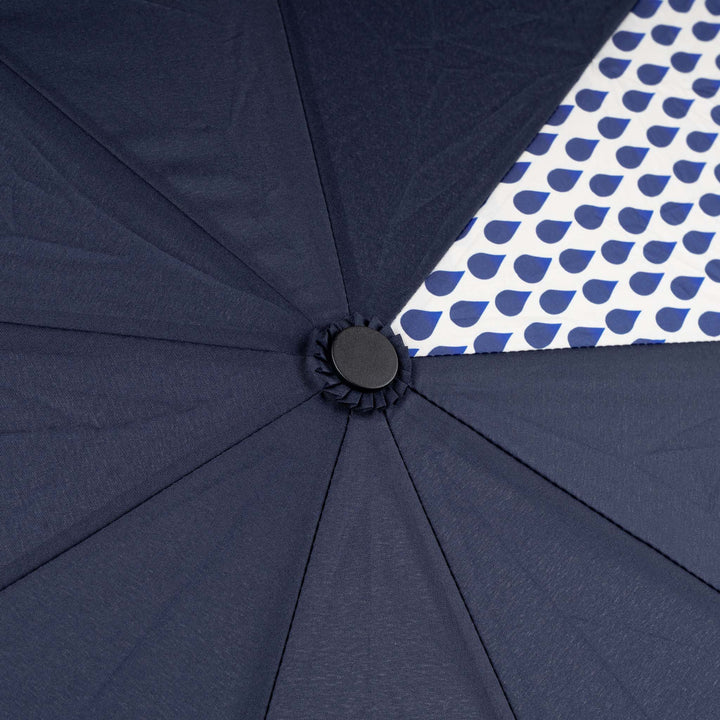 WATERLOO RECYCLED POLYESTER DENIM RAIN & MIDNIGHT UMBRELLA