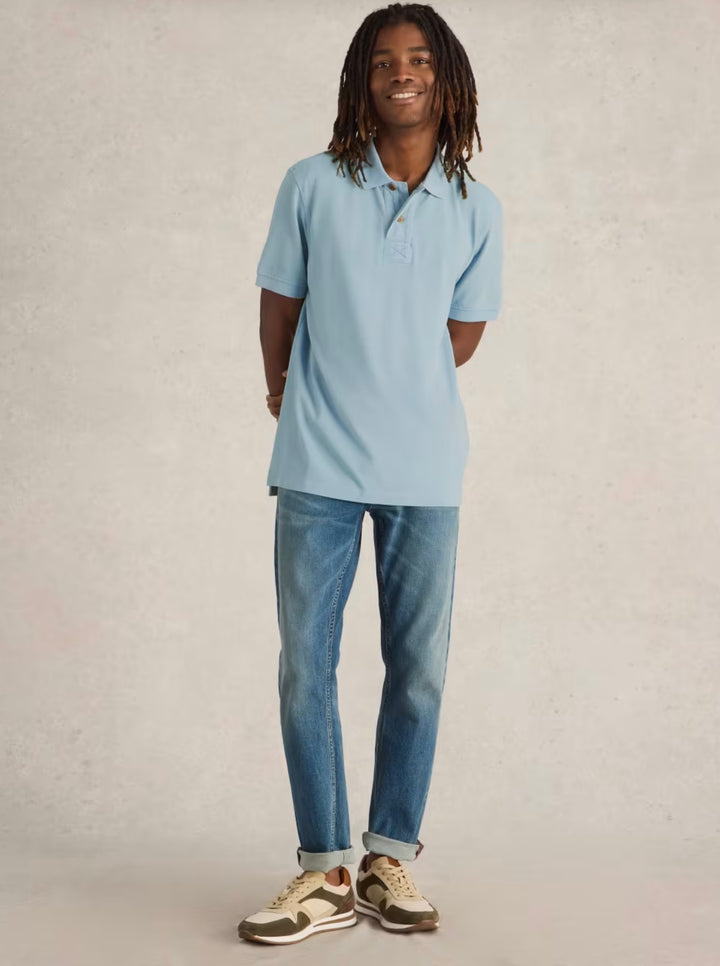 UTILITY POLO DUSTY BLUE