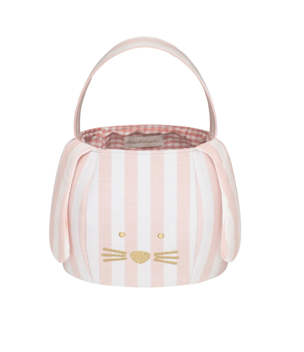 STRIPY BUNNY BUCKET BAG