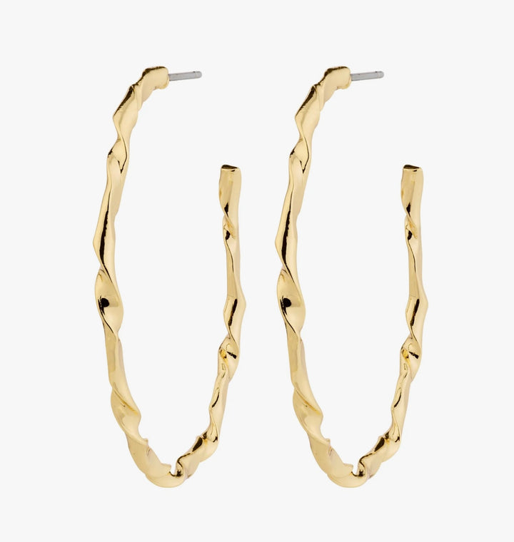 WYATT EARRINGS GOLD PLATED