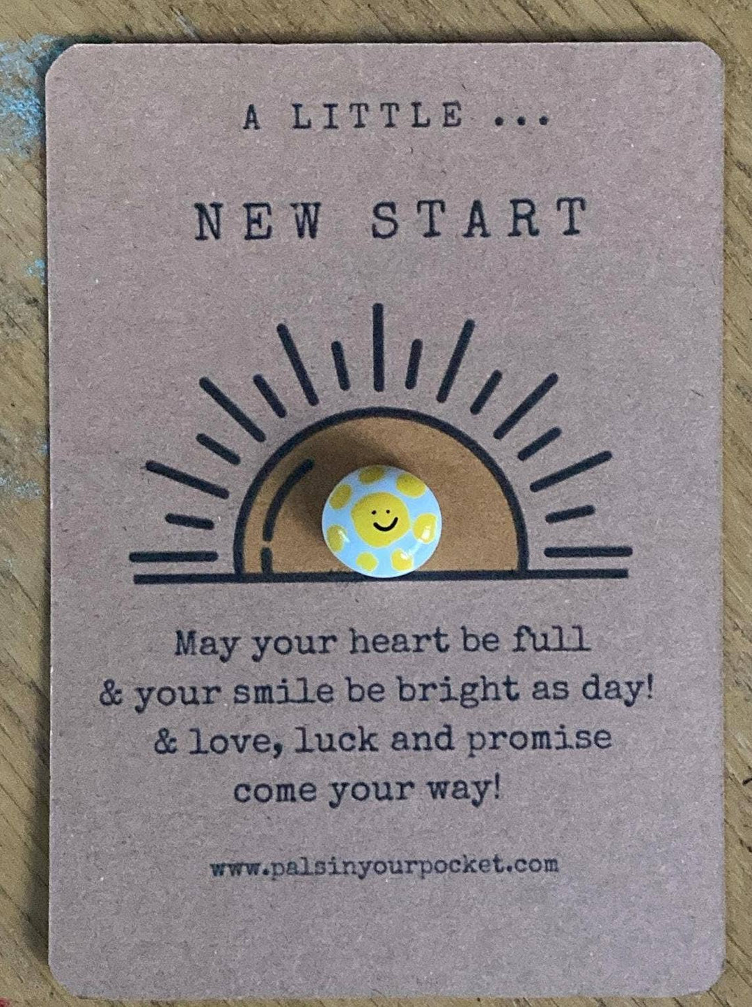 New Beginning Pebble & Card Set For Life Milestones