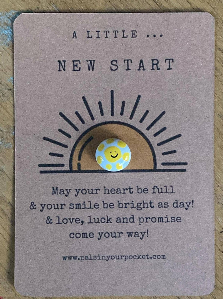 New Beginning Pebble & Card Set For Life Milestones