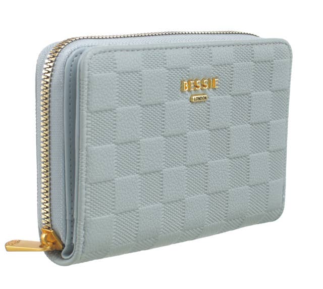 CHECKBOARD WALLET: Black