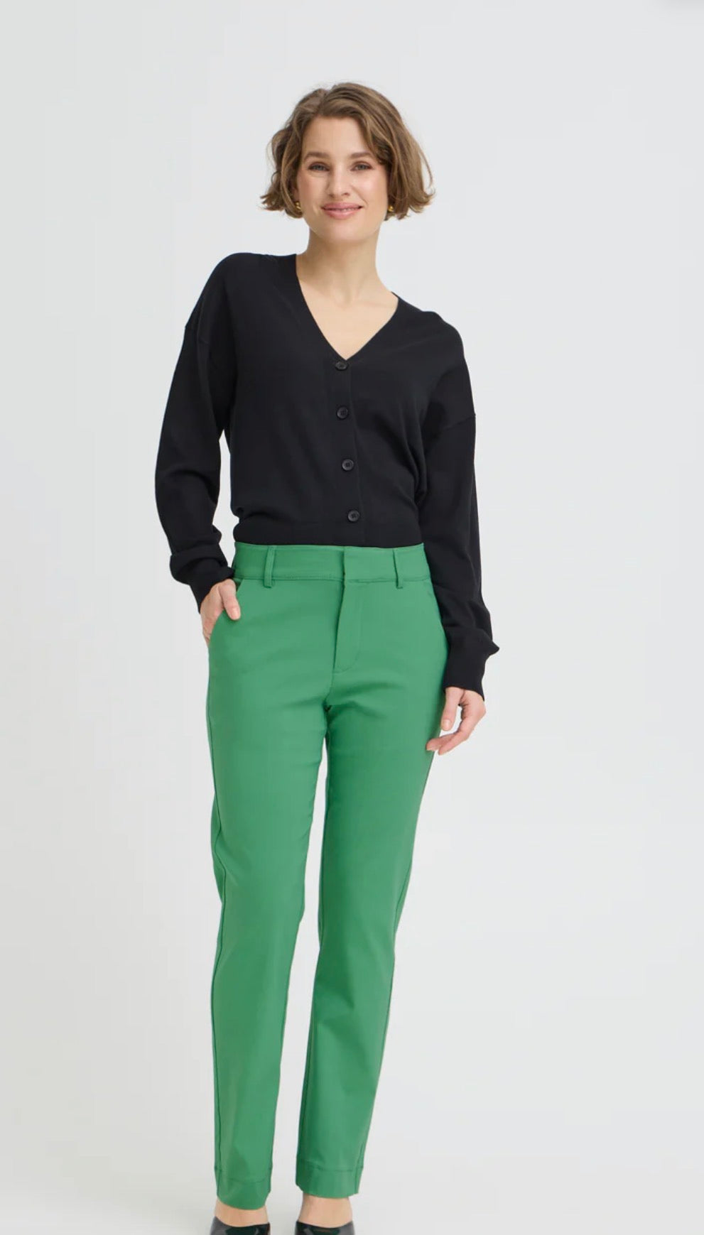 DIXI STRAIGHT PANTS LEPRECHAUN