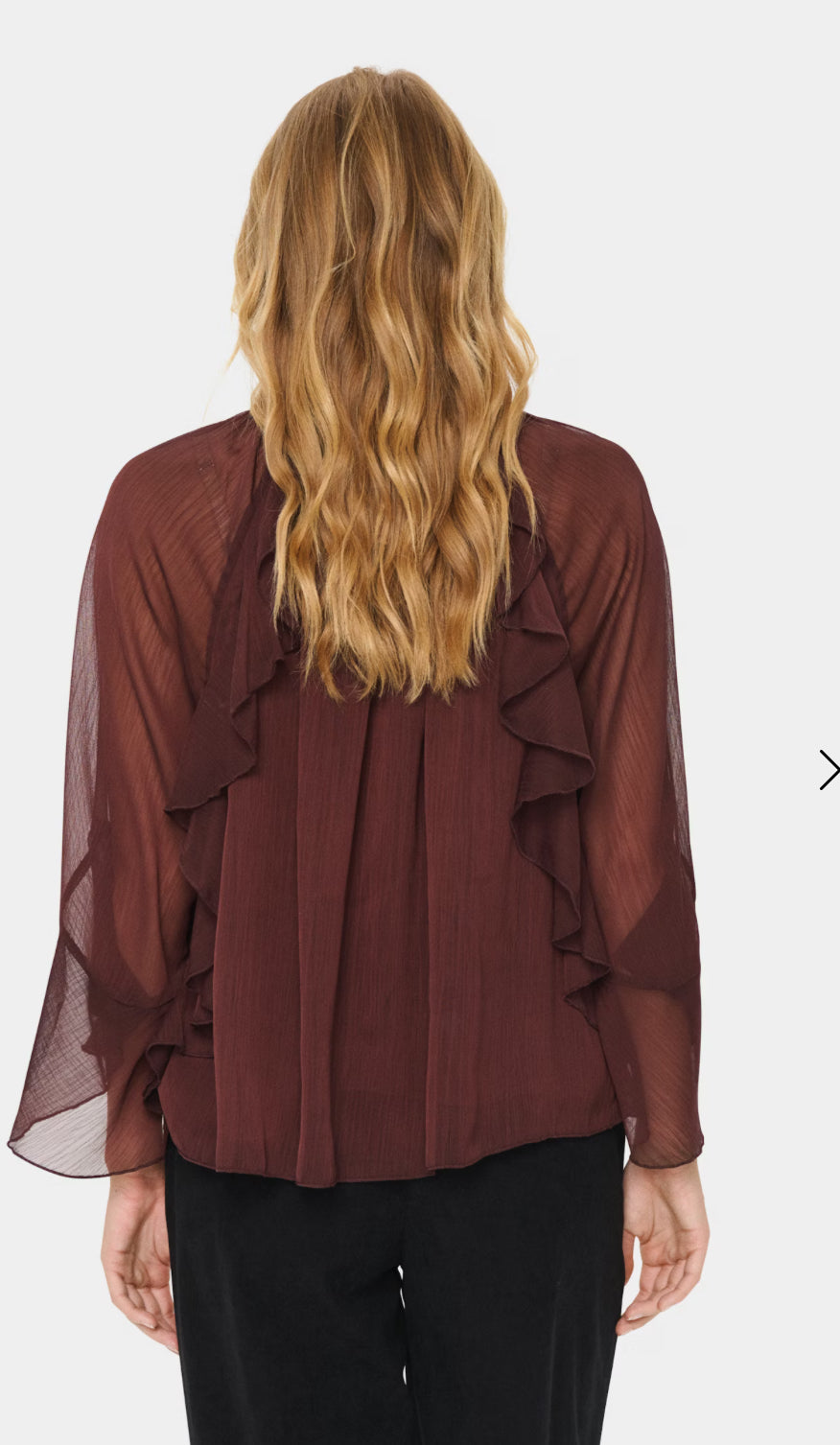 MAVIS SZ BLOUSE FUDGE