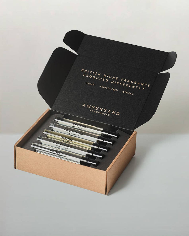 The Set. Unisex Fragrances. EDP. Parfum 5x10ml Ampersands