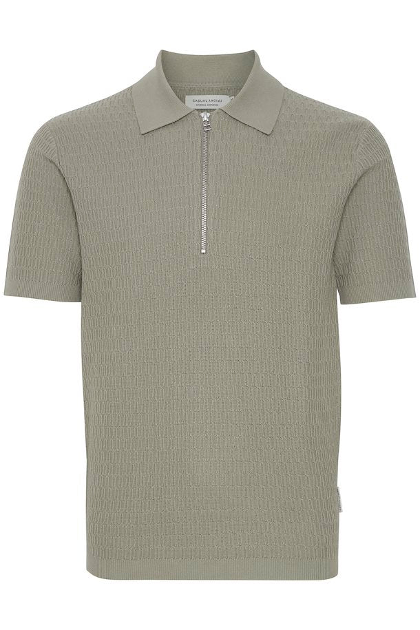 KARL STRUCTURED VETIVER POLO