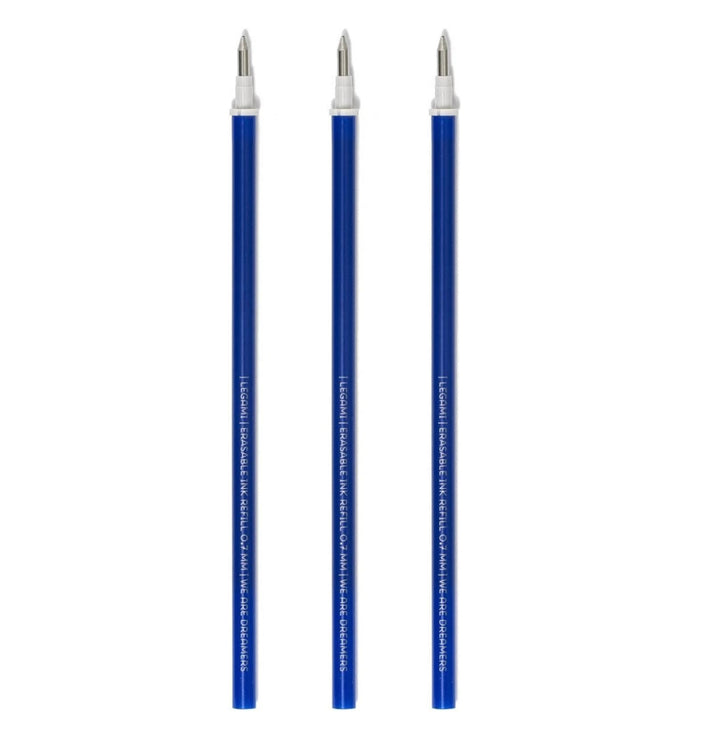 ERASEABLE PEN BLUE INK REFILS