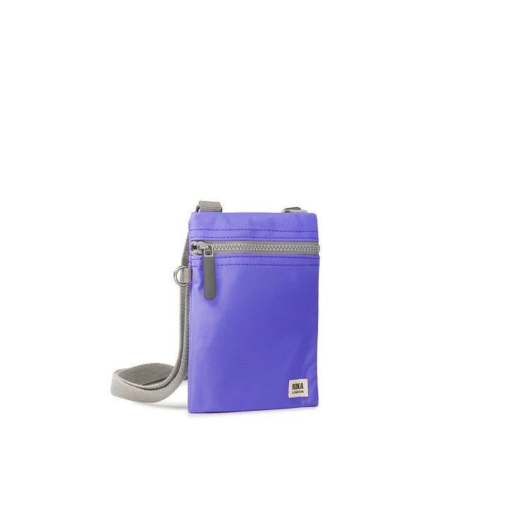 CHELSEA SIMPLE PURPLE RECYCLED NYLON SMALL SLING BAG