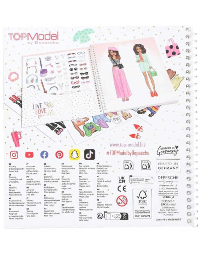 DRESS ME UP STICKERBOOK