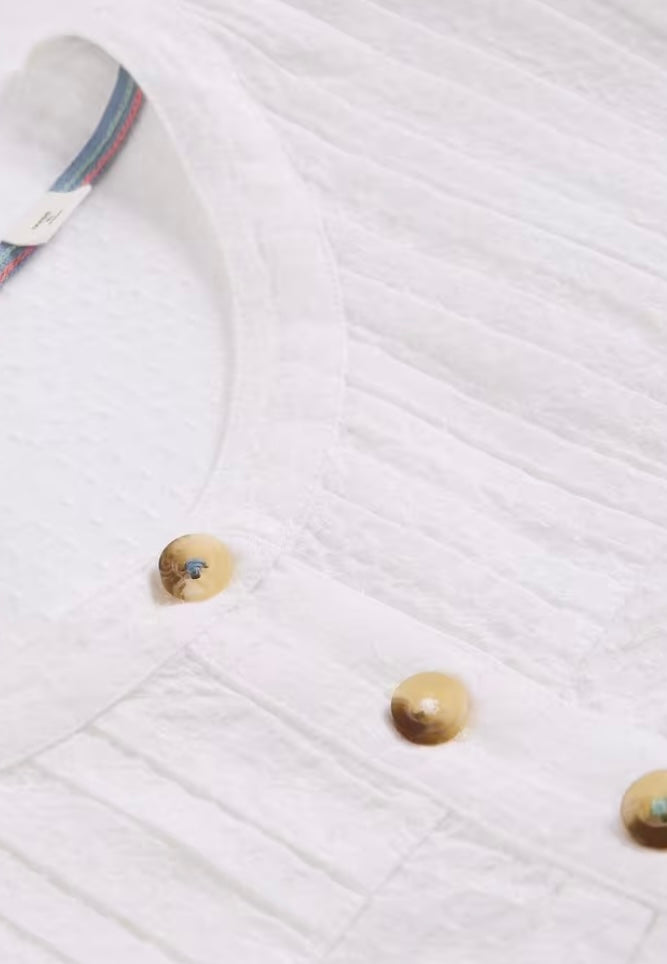 ISLA 3/4 TOP BRIL WHITE