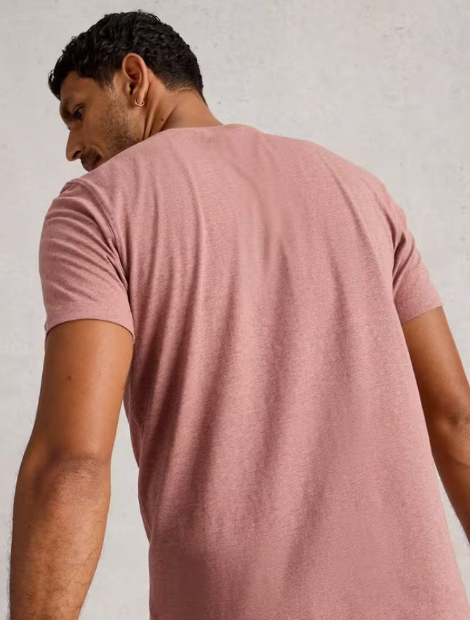 ABERSOCH GRAPHIC SCENE BIKE PINK PRINT