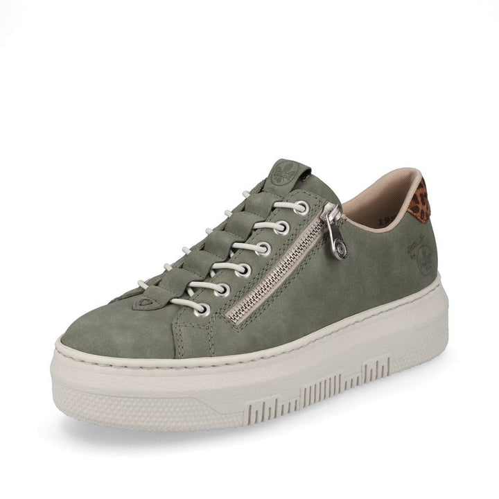 M1952-52 LADIES SHOES GREEN SEITL. ANFLECHTER