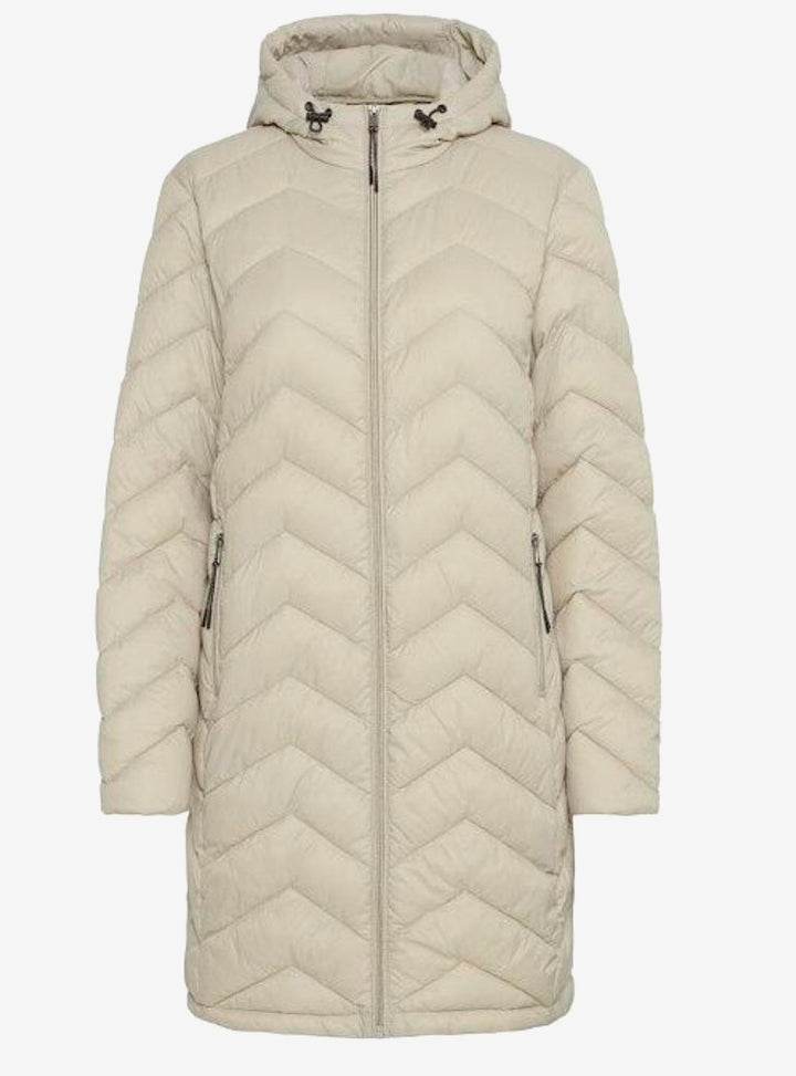 FEATHER GRAY BA PADDING JACKET