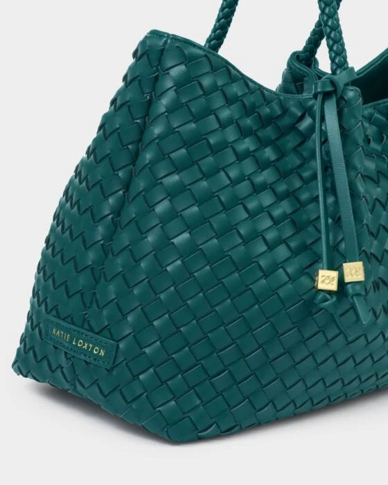 NOVA SMALL SHOULDER TOTE PALM GREEN