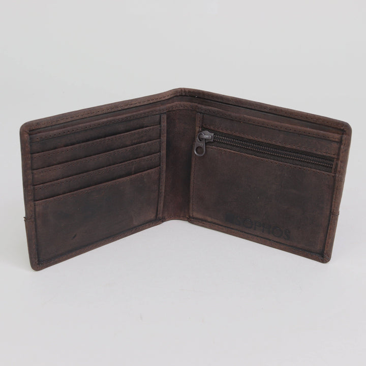 Brown Harris Tweed Wallet