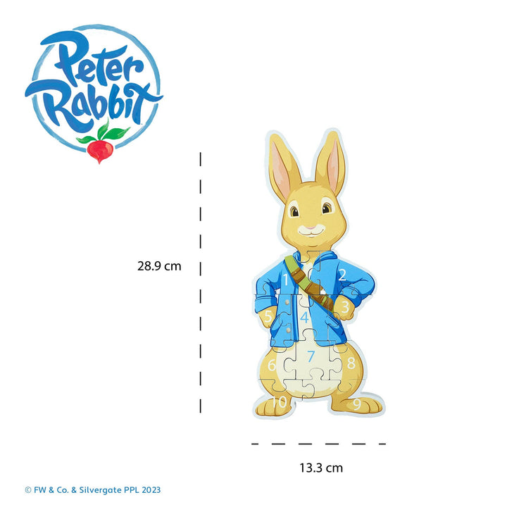 Peter Rabbit™ TV Wooden Number Puzzle