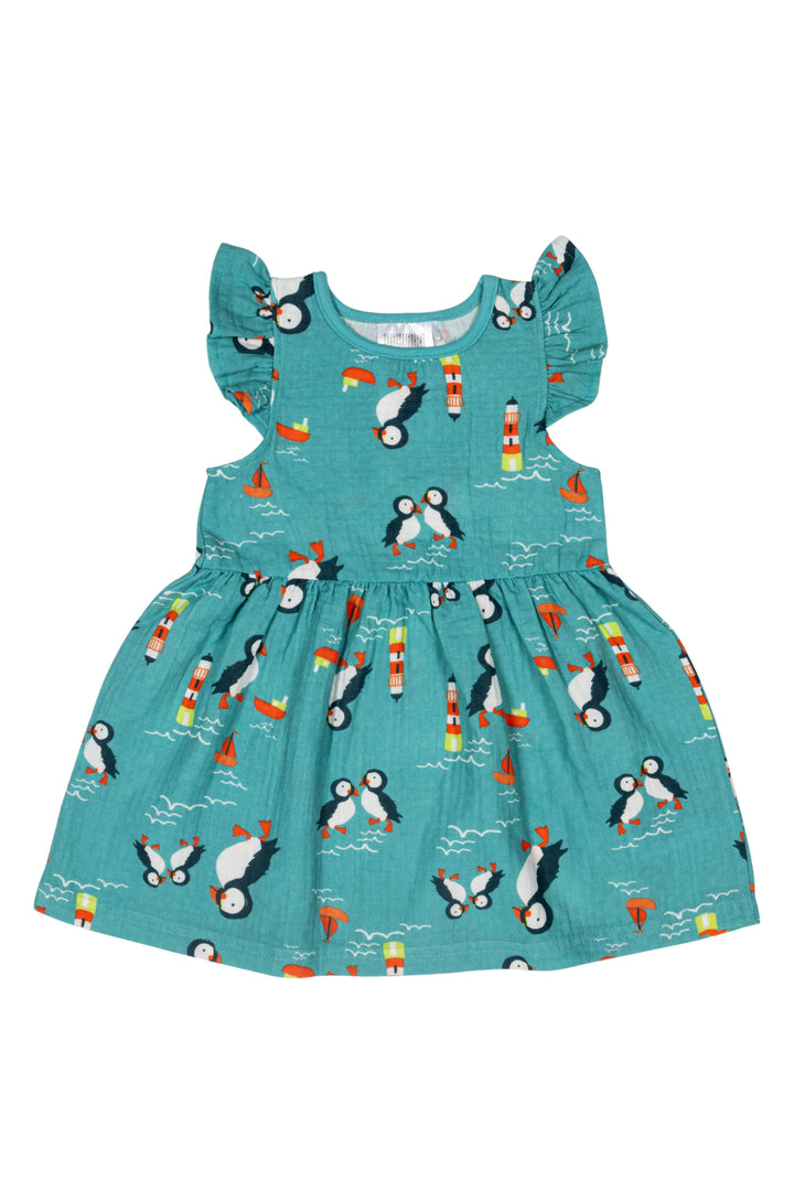 Kenzie the Puffin Summer Collection: 6-12 Months / Romper