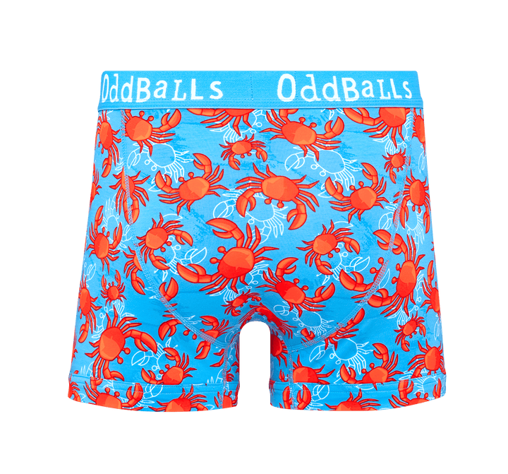 Crabs - Mens Boxer Shorts: Medium