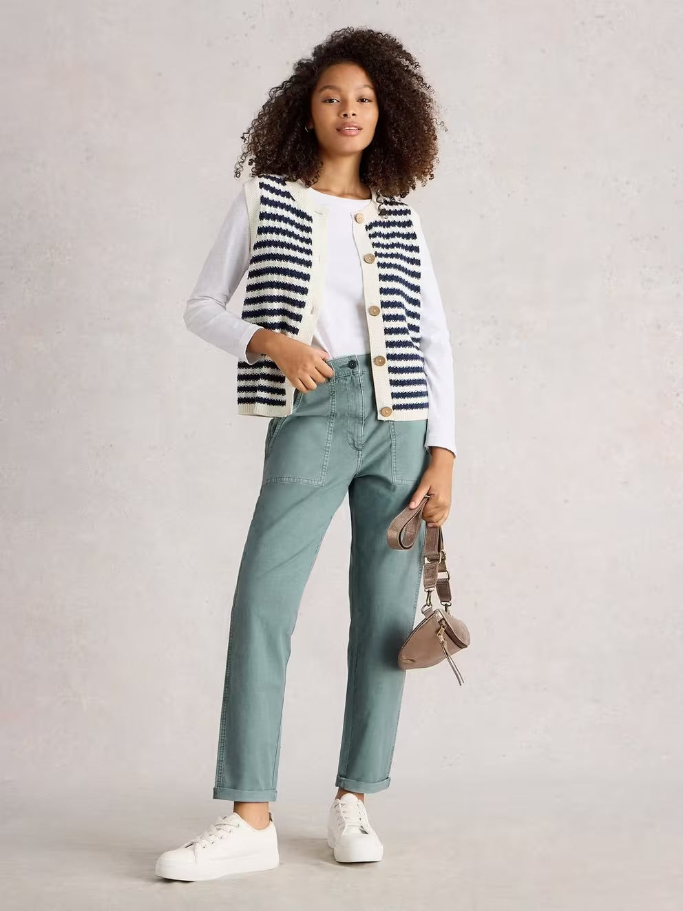 TWISTER CHINO MID BLUE