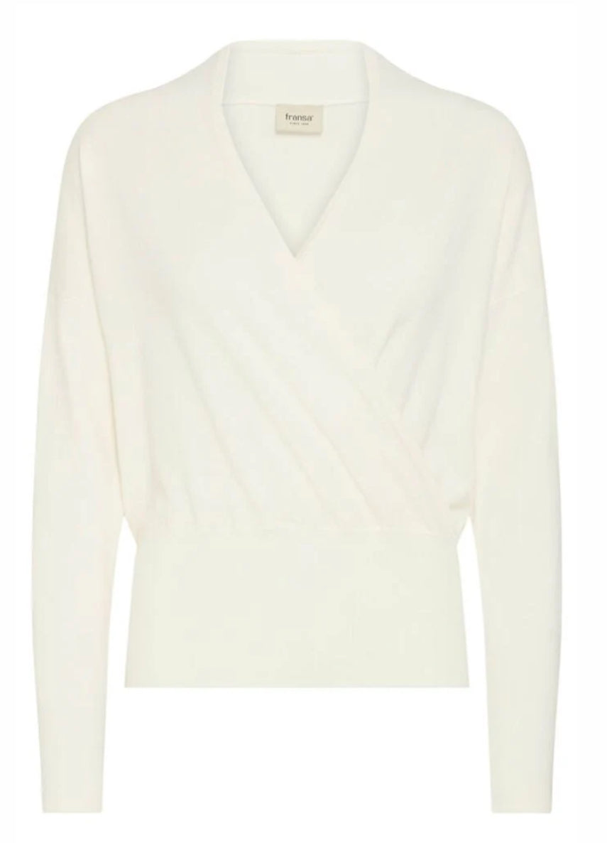 WHISPER WHITE ALMA PULLOVER