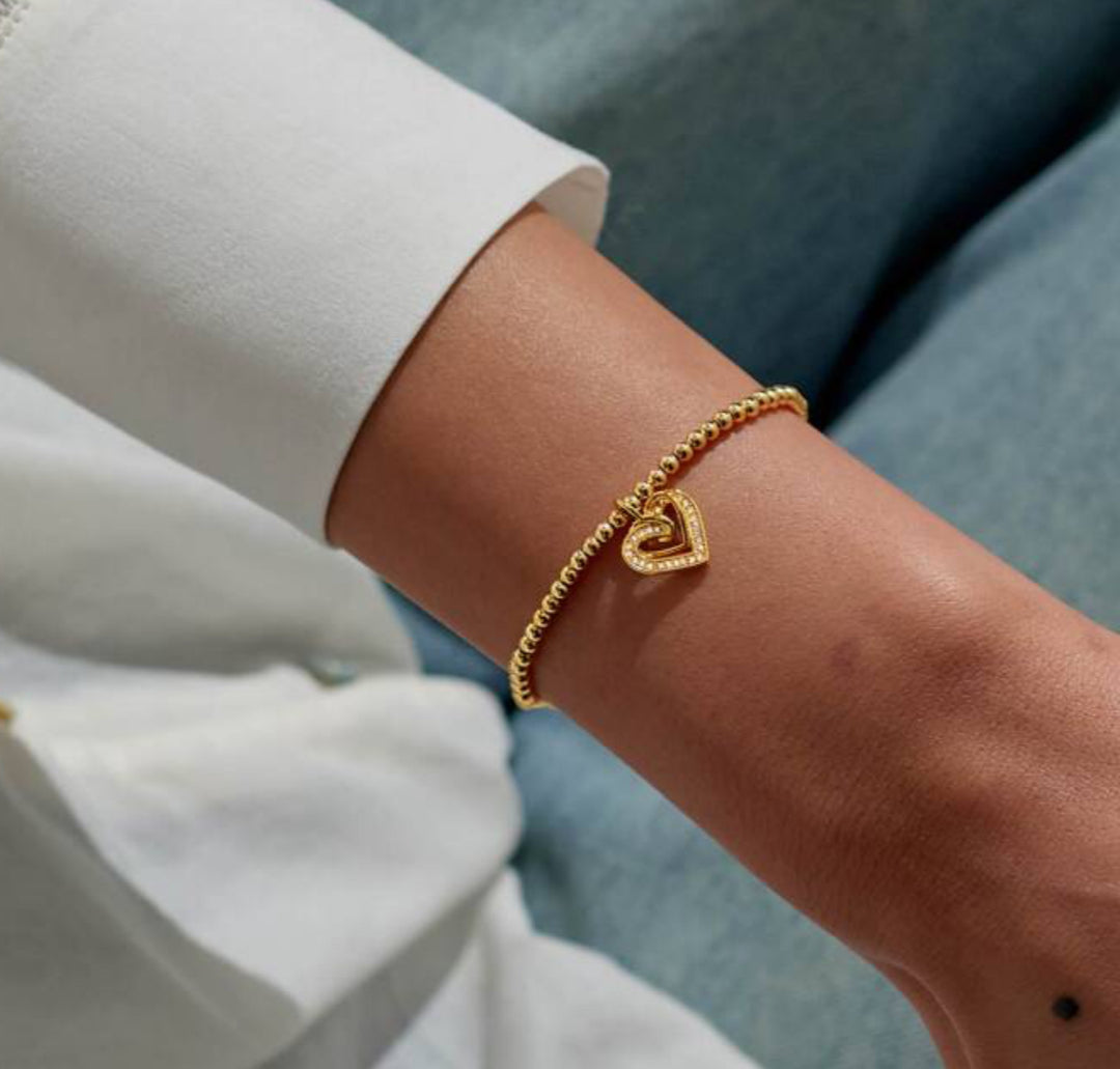 A LITTLE FOREVER THANKFUL YOU’RE MY FRIEND GOLD BRACELET