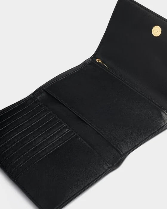 TAYA WOVEN PURSE | BLACK