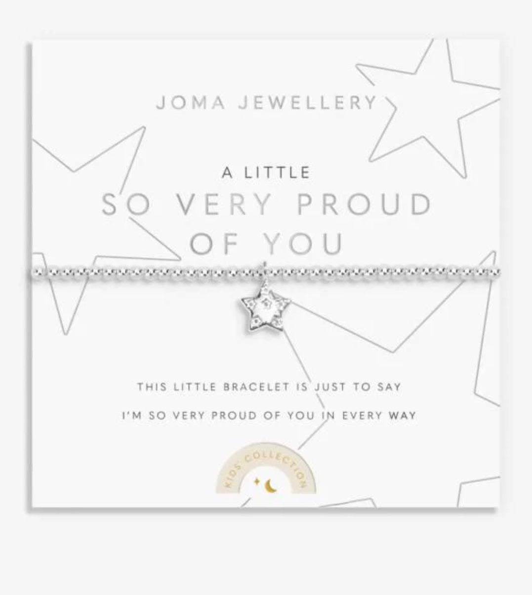 KIDS A LITTLE SO VERY PROUD OF YOU BRACELET
