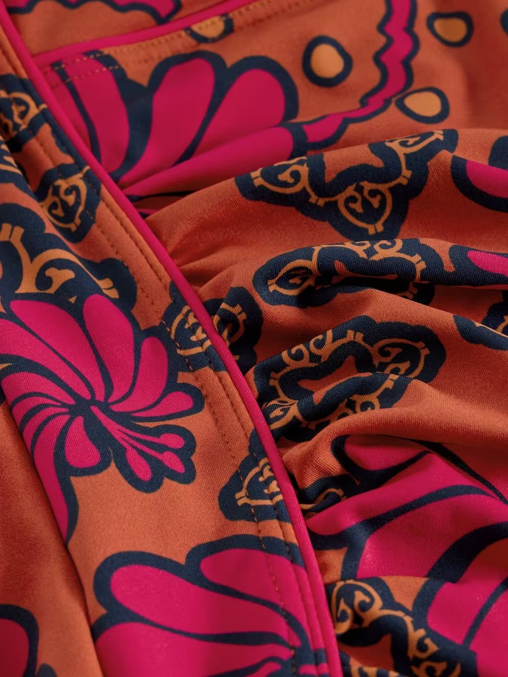 SPLASH CONTROL SWIMSUIT ORANGE MLT