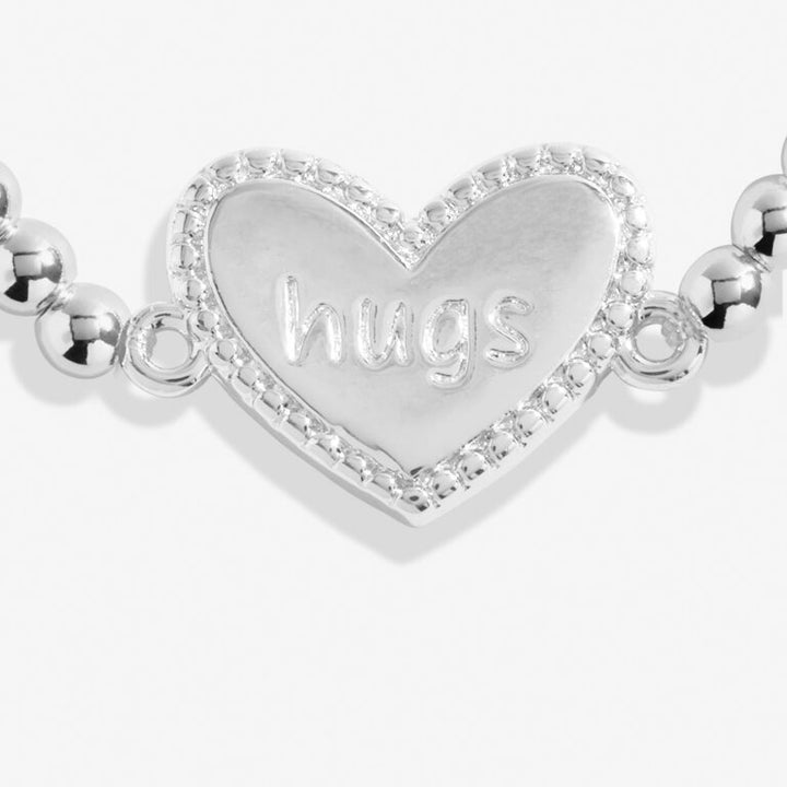 A LITTLE BIG HUGS SILVER PLATED BRACELET