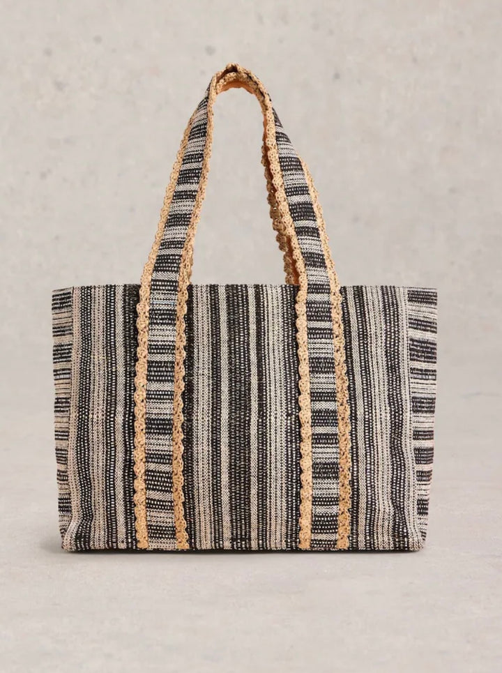 CARLA JACQUARD TOTE BAG