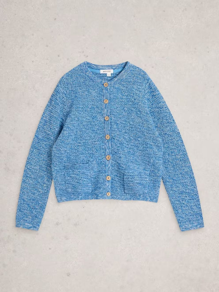 BELLE CARDI MID BLUE