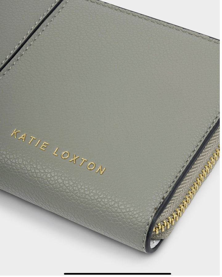 LAILA LARGE PURSE | GRAPHITE GREEN