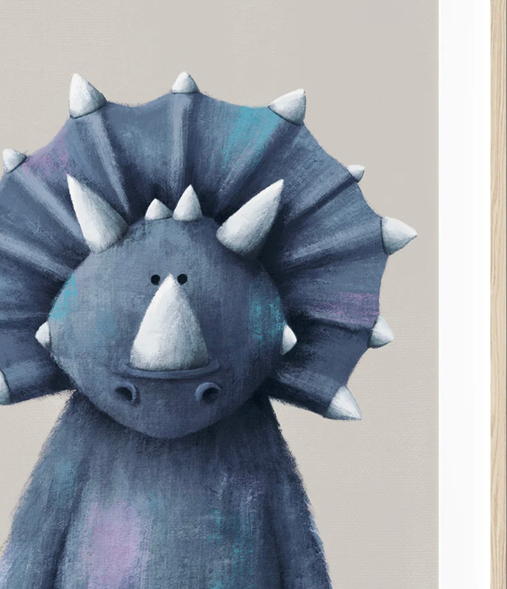 A4 DINOSAUR NURSERY PRINTS SET OF 3