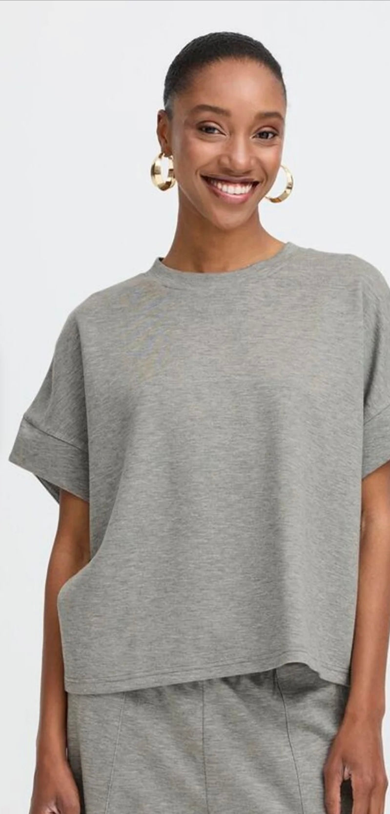 MID GREY MELANGE PUSTI VEST