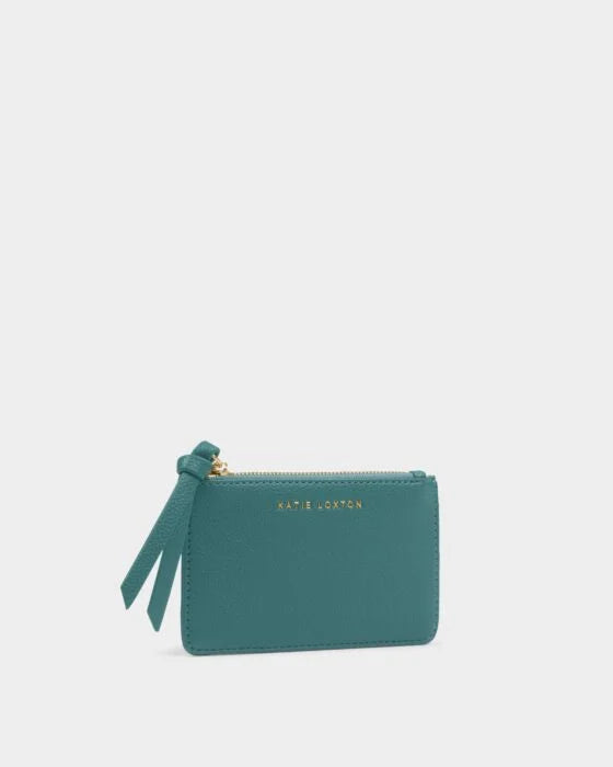 HALLIE COIN AND CARDHOLDER TEAL