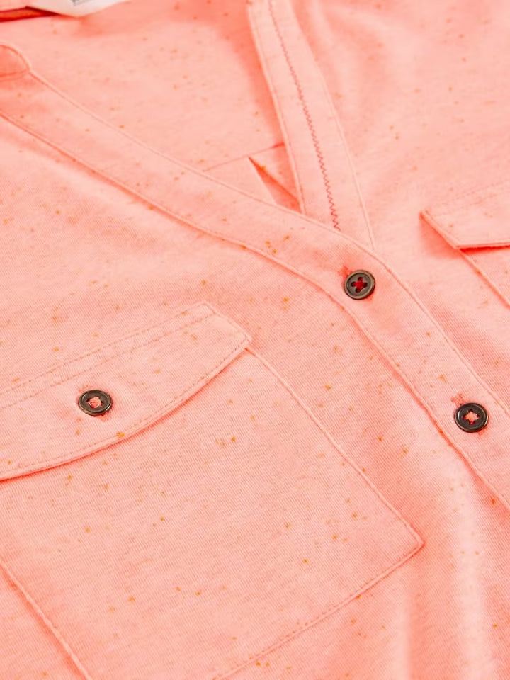 PAIGE POCKET SHIRT LIGHT PINK