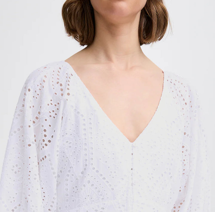 MALLIE DRESS MARSHMALLOW