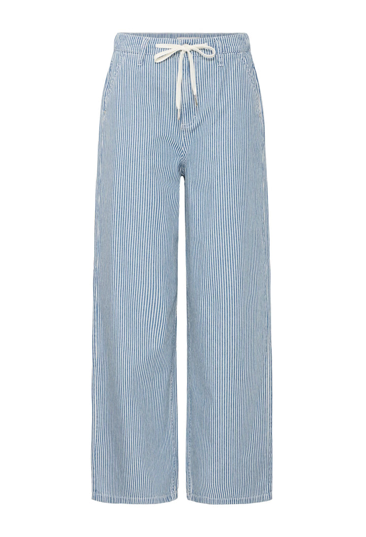 LARO PANTS BLUE STRIPE DENIM