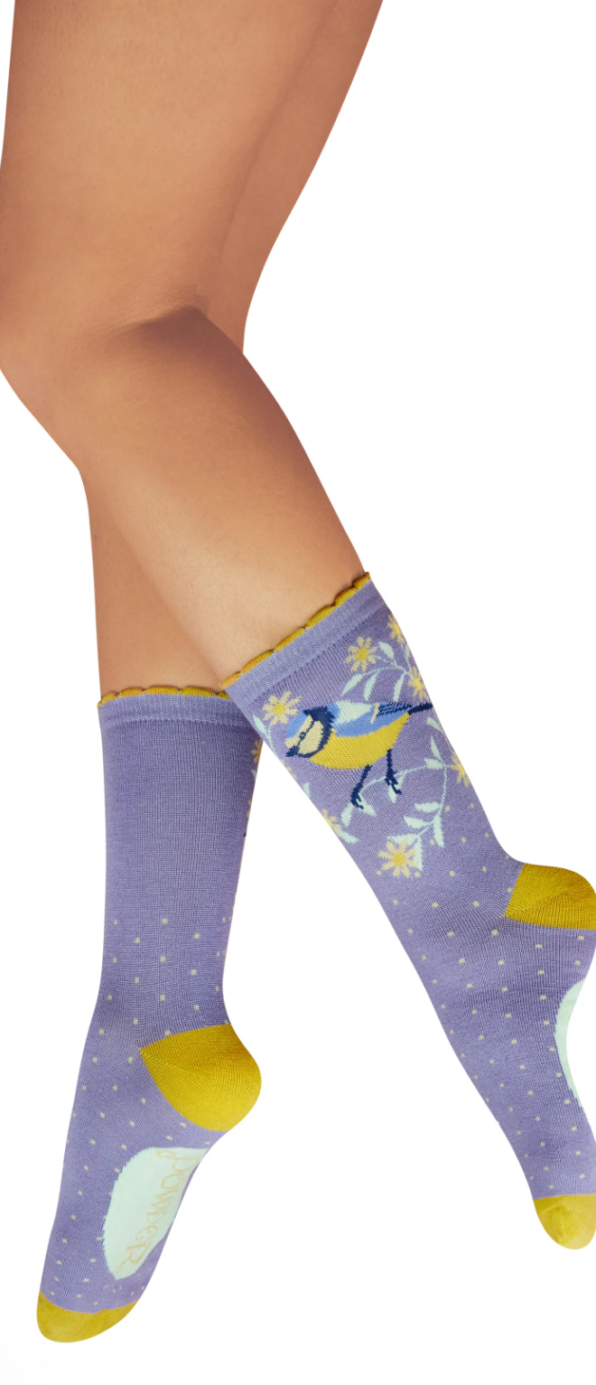 ANKLE SOCK BLUETIT LAVENDER
