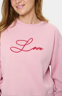 ZLOVINASZ SWEATSHIRT PINK NECTAR