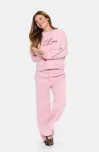 ZLOVINASZ SWEATSHIRT PINK NECTAR