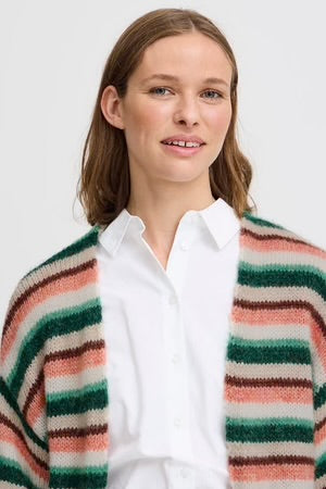 ONERO STRIPED CARDIGAN