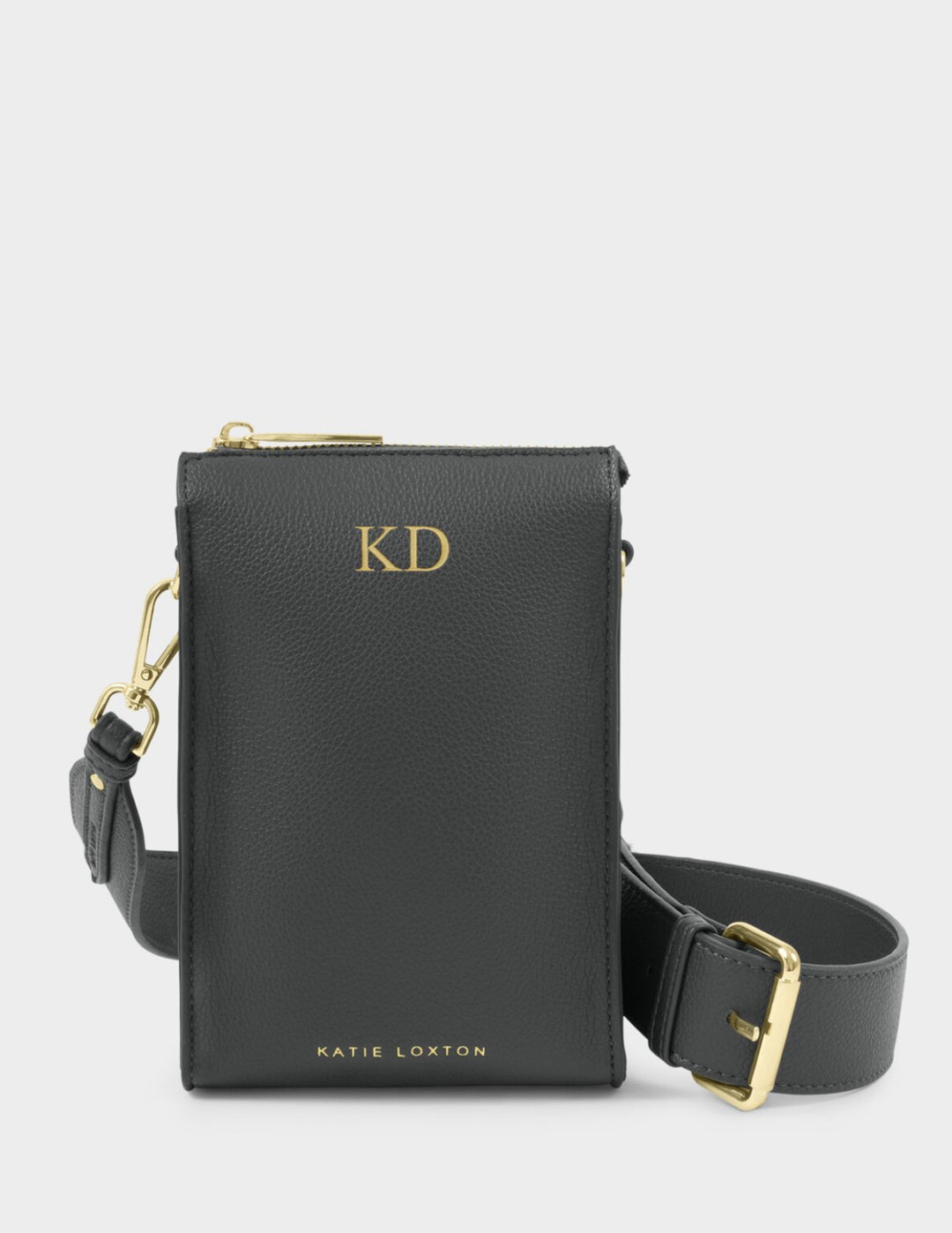 AVERY SLIM CROSSBODY BAG GRAPHITE