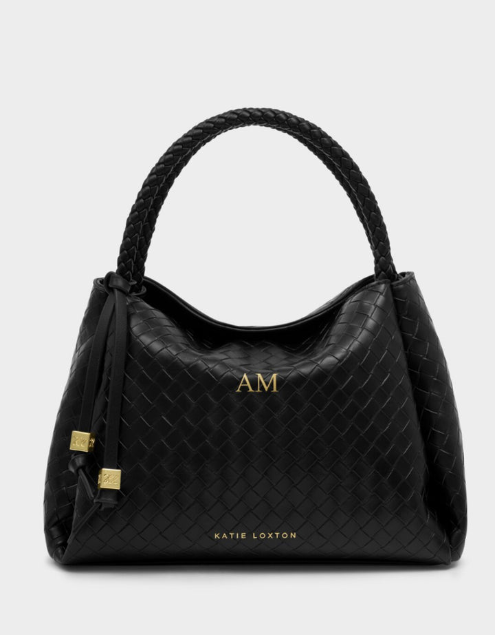 NOVA WOVEN TEXTURE TOP HANDLE BAG
| BLACK | 17.5cm x 24cm x 12cm