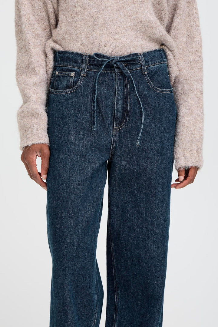 LUKAN JEANS DARK BLUE DENIM