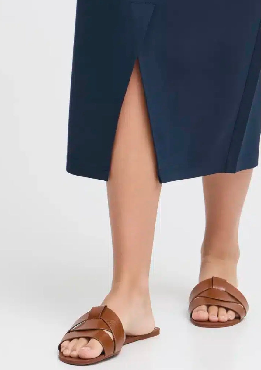 NAVY BLAZER AURORA SKIRT