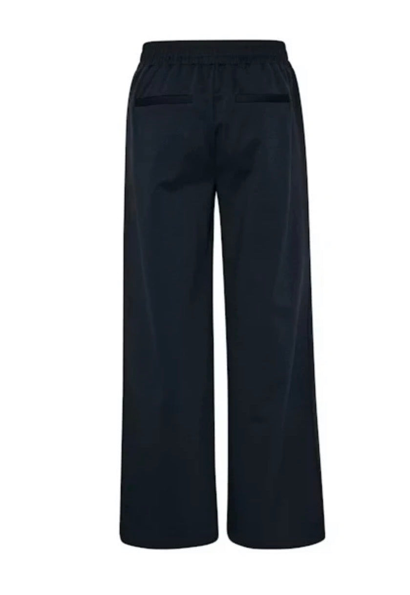 RIZETTA COPENGAGEN NIGHT CROPPED WIDE LEG
