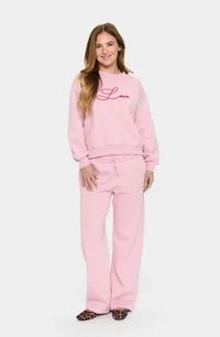 ZLOVINASZ SWEATSHIRT PINK NECTAR