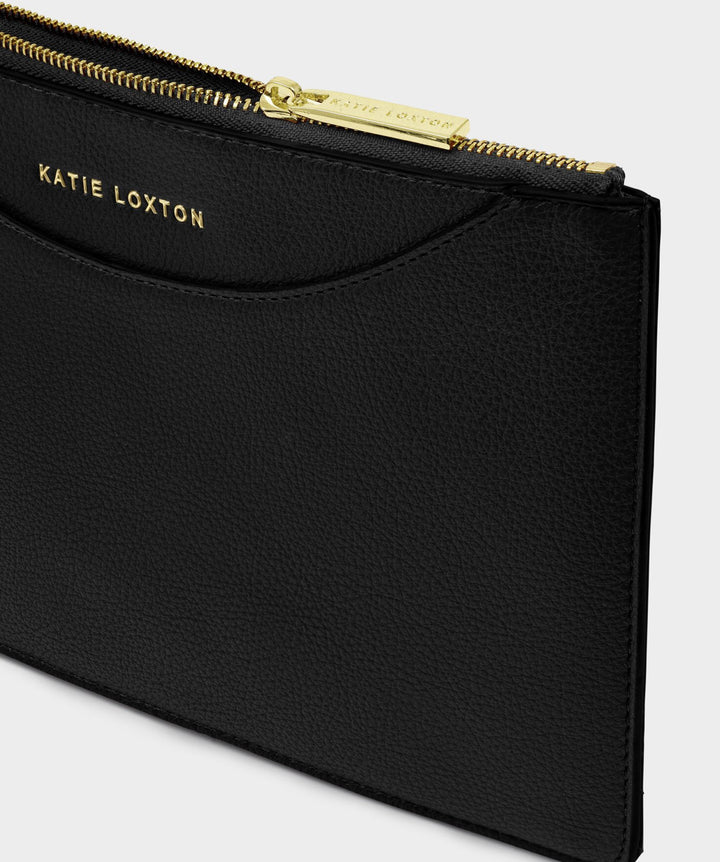 ALBA WRISTLET POUCH | BLACK